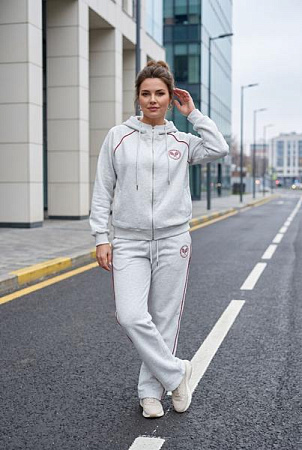 Кофта Спорт Kosta 3228 l.grey - делук