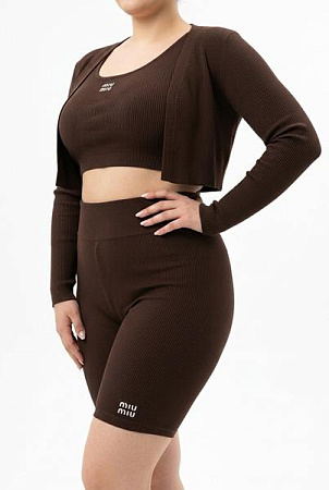 Велосипедки Sport Style 51771 brown - делук