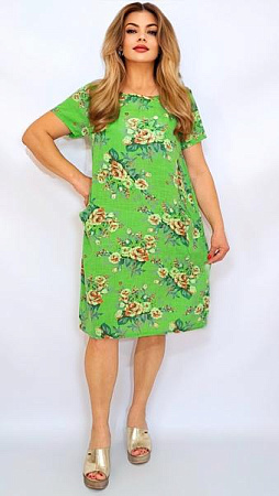 Платье Romeo Life RL1111 green - делук