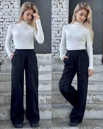 Штаны Karolina KR301 black Штаны Karolina KR301 black - делук