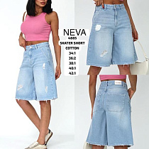 Шорты Ruxa 4885 l.blue - делук