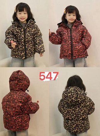Куртка Farbique 547 brown - делук