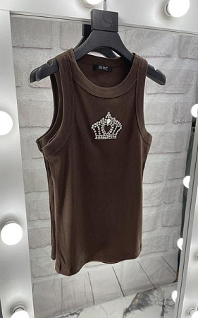 Майка Karon 4480 brown - делук