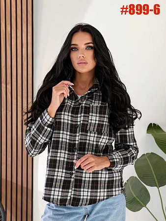 Рубашка Bat 899-6 black - делук