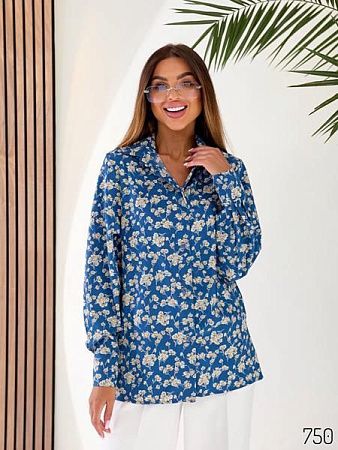 Рубашка Loren 750 blue - делук