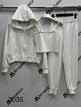 Костюм Спорт Met&March 3035 white - делук