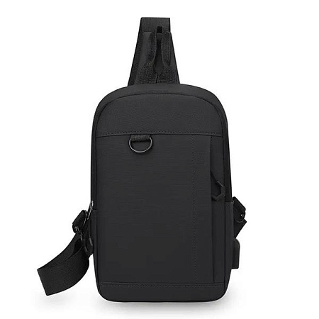 Бананка Fashion Bag 8609-2 black - делук
