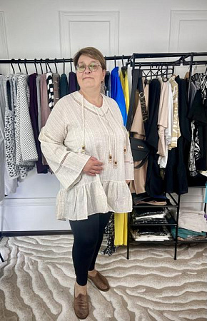 Блузка Global GL99 l.beige - делук