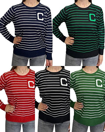 Свитер Modnulya 24032 black-green - делук