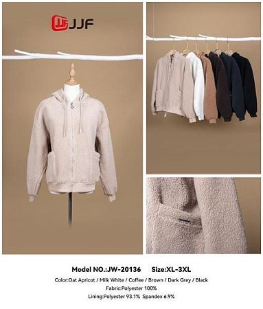 Куртка Jjf 20136 black - делук