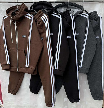 Костюм Спорт Shon S1783 brown - делук