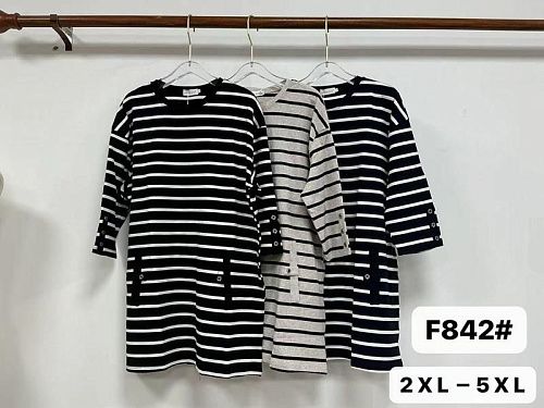 Туника Kaffir Lily F842 navy - делук