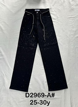 Джинсы Dknsel D2969A black - делук