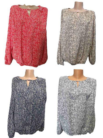 Блузка Bishoff 587-2 black - делук