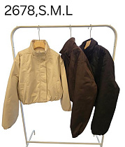 Куртка Oukali 2678 black - делук