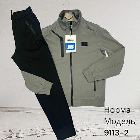 Костюм Спорт Hai 9113-2 l.grey - делук