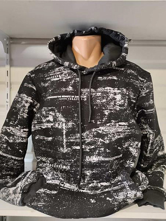 Худи Panda 1431 black - делук