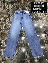 Джинсы Maxim Jeans 718-1 l.blue - делук