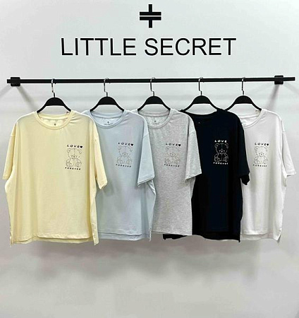 Футболка Little Secret 500516 white - делук