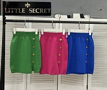 Юбка Little Secret 0256 green - делук