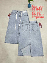 Юбка Vanver B81992 l.grey - делук