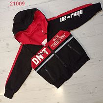 Куртка Malibu2 21009 black-red - делук