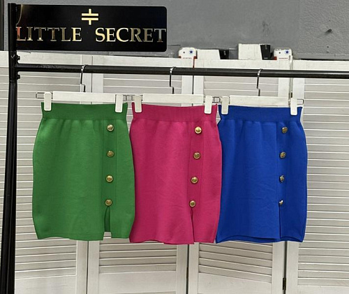 Юбка Little Secret 0256 green - делук