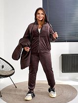 Костюм Спорт Oska 6011 brown - делук