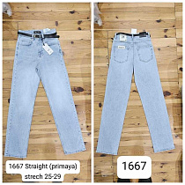 Джинсы Maxim Jeans 1667 l.blue - делук