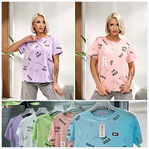 Футболка Lola LL550 mix - делук