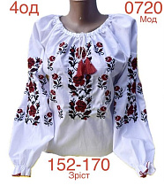 Вышиванка Надийка ND860-0720 white - делук