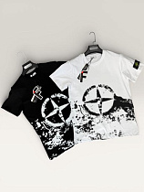 Футболка F.T.H F936 white - делук