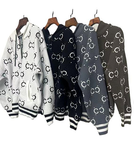 Кофта Спорт Immei 25014-13 black - делук