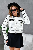 Кофта Karon 8304 white - делук