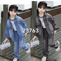 Костюм Chicwear 23763 d.grey - делук