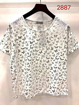Футболка Lida 2887 white - делук