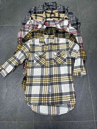 Рубашка Prenses RL1087 d.grey - делук