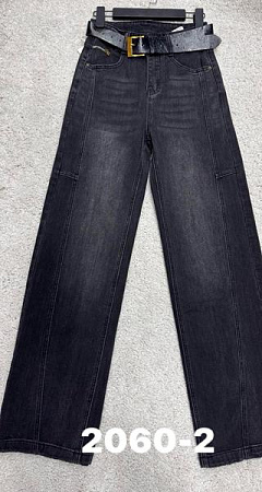 Джинсы Divo 2060-2-1 d.grey - делук