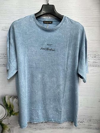 Футболка New Season 8450 l.blue - делук