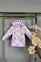 Куртка Delfinka B805 lilac - делук