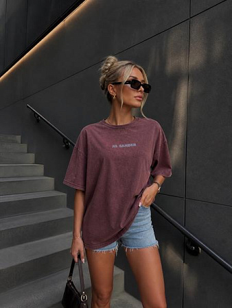 Футболка New Season FV044 brown - делук