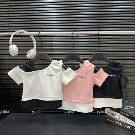 Футболка Yalisi 9086 black - делук