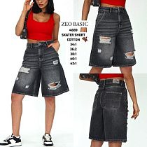 Шорты Jeans Style 4889 black - делук