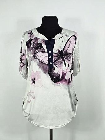 Блузка Bugrova B32 l.grey - делук