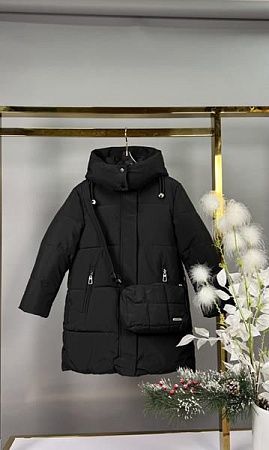 Куртка Delfinka 1815 black - делук