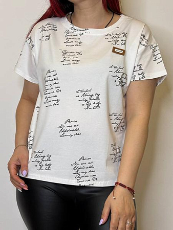 Футболка Kosta KS146 white - делук