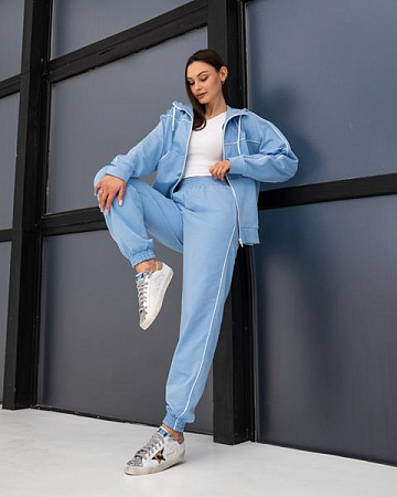 Костюм Спорт Azna Д107 l.blue - делук