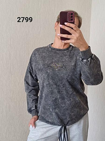 Свитер Fsn 2799 grey - делук