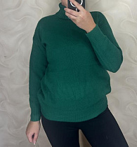 Свитер Levisha 24084 green - делук