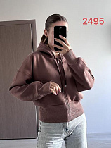 Кофта Спорт Fsn 2495 brown Кофта Спорт Fsn 2495 brown - делук